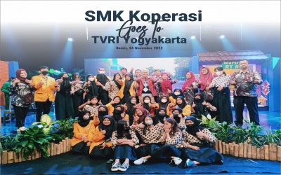 SMK Koperasi Goes to TVRI Yogyakarta!